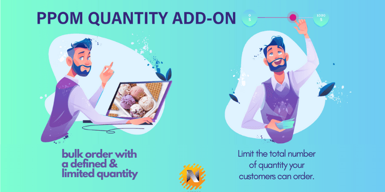 Let's order ice-cream flavours with PPOM Quantity Pack Add-on