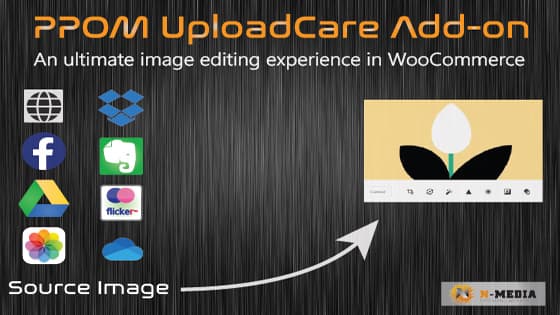 PPOM UploadCare Add-on -  An ultimate image editing experience in WooCommerce Product