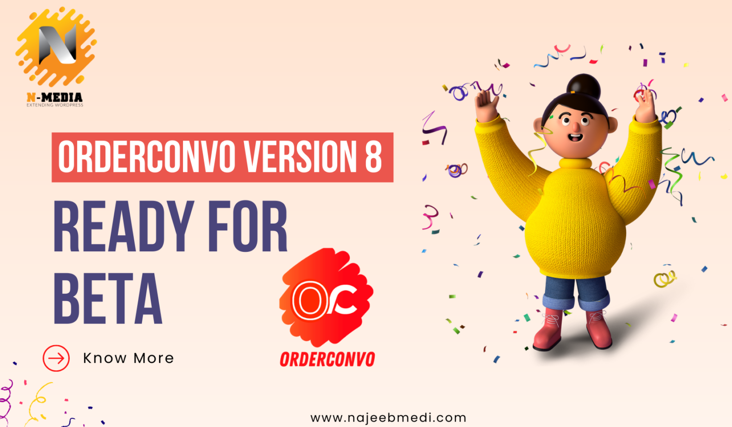 OrderConvo Version 8 Ready for Beta