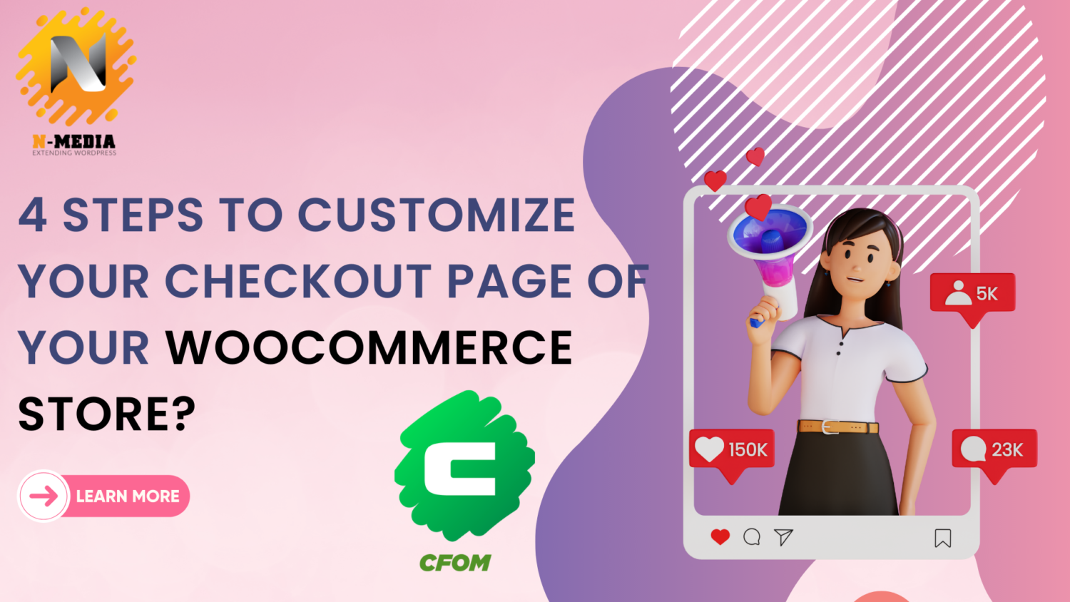 4 steps to customize your checkout page of your  WooCommerce store?