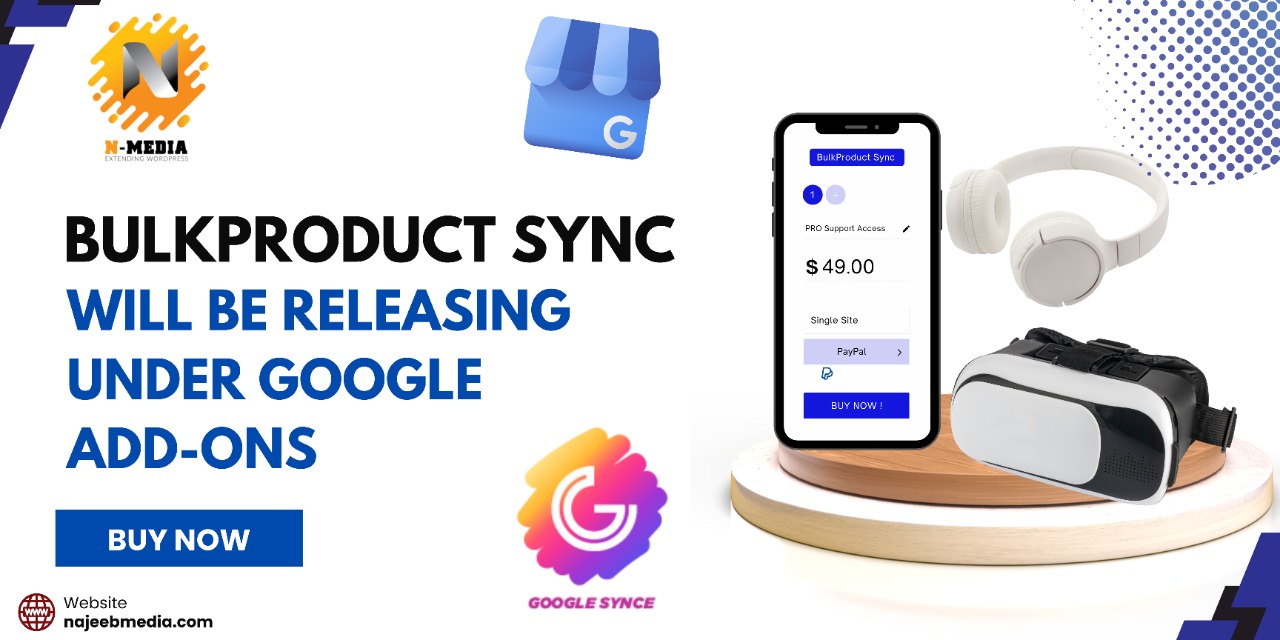 Bulk Product Sync will be released under Google Add-ons