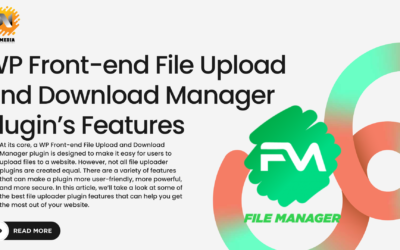 WP Front-end File Upload and Download Manager Plugin’s Features